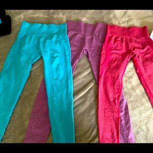 High waist workout tights